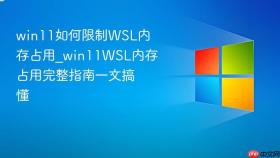 win11如何限制wsl内存占用_win11wsl内存占用完整指南一文搞懂