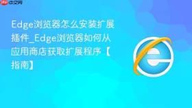 edge浏览器怎么安装扩展插件_edge浏览器如何从应用商店获取扩展程序【指南】