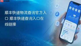 顺丰快递物流查询官方入口 顺丰快递查询入口在线链接