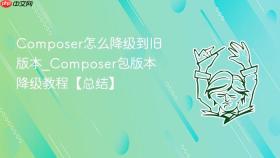 composer怎么降级到旧版本_composer包版本降级教程【总结】