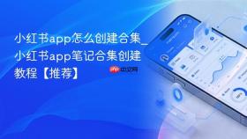 小红书app怎么创建合集_小红书app笔记合集创建教程【推荐】