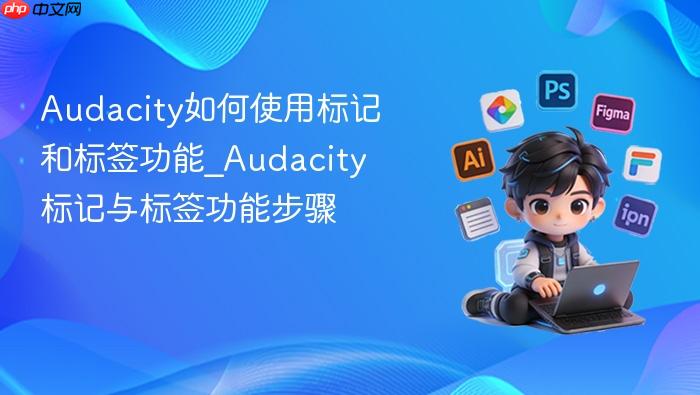 audacity如何使用标记和标签功能_audacity标记与标签功能步骤