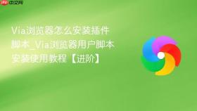 via浏览器怎么安装插件脚本_via浏览器用户脚本安装使用教程【进阶】