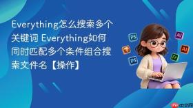 Everything怎么搜索多个关键词 Everything如何同时匹配多个条件组合搜索文件名【操作】