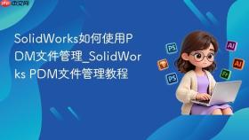 solidworks如何使用pdm文件管理_solidworks pdm文件管理教程