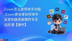 zoom怎么使用举手功能 zoom参会者如何举手发言和使用表情符号互动反馈【操作】