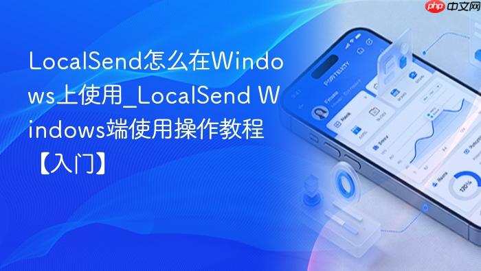 localsend怎么在windows上使用_localsend windows端使用操作教程【入门】