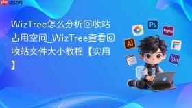 wiztree怎么分析回收站占用空间_wiztree查看回收站文件大小教程【实用】