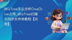 WizTree怎么分析OneDrive占用_WizTree扫描云同步文件夹教程【实用】
