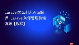laravel怎么引入vite编译_laravel如何管理前端资源【教程】