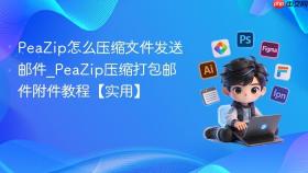 peazip怎么压缩文件发送邮件_peazip压缩打包邮件附件教程【实用】