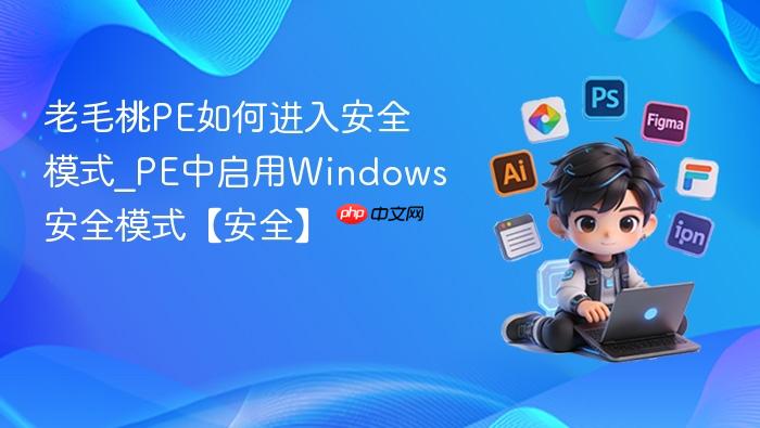 老毛桃pe如何进入安全模式_pe中启用windows安全模式【安全】