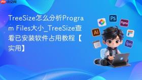 TreeSize怎么分析Program Files大小_TreeSize查看已安装软件占用教程【实用】