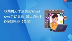 软媒魔方怎么关闭Windows自动更新_禁止Win10强制升级【关闭】