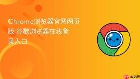 chrome浏览器官网网页版 谷歌浏览器在线登录入口