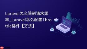 laravel怎么限制请求频率_laravel怎么配置throttle插件【方法】