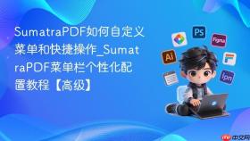 SumatraPDF如何自定义菜单和快捷操作_SumatraPDF菜单栏个性化配置教程【高级】