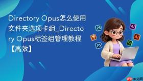 directory opus怎么使用文件夹选项卡组_directory opus标签组管理教程【高效】