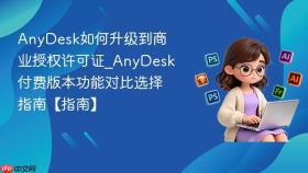 anydesk如何升级到商业授权许可证_anydesk付费版本功能对比选择指南【指南】