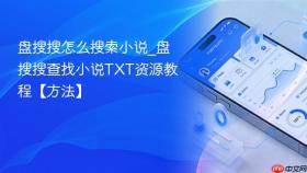 盘搜搜怎么搜索小说_盘搜搜查找小说TXT资源教程【方法】
