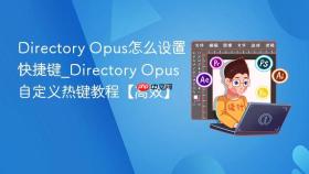 directory opus怎么设置快捷键_directory opus自定义热键教程【高效】