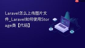 Laravel怎么上传图片文件_Laravel如何使用Storage类【代码】