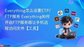 Everything怎么设置ETP/FTP服务 Everything如何开启FTP服务器让手机远程访问文件【工具】