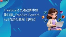 TreeSize怎么通过脚本批量扫描_TreeSize PowerShell自动化教程【进阶】