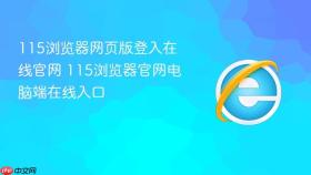 115浏览器网页版登入在线官网 115浏览器官网电脑端在线入口