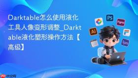Darktable怎么使用液化工具人像变形调整_Darktable液化塑形操作方法【高级】