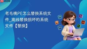 老毛桃pe怎么替换系统文件_离线替换损坏的系统文件【替换】