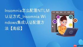 Insomnia怎么配置NTLM认证方式_Insomnia Windows集成认证配置方法【高级】
