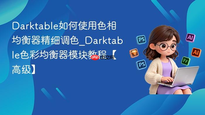 darktable如何使用色相均衡器精细调色_darktable色彩均衡器模块教程【高级】