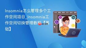 Insomnia怎么管理多个工作空间项目_Insomnia工作空间切换管理教程【基础】