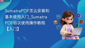 sumatrapdf怎么安装和基本使用入门_sumatrapdf初次使用操作教程【入门】