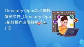 directory opus怎么拖拽复制文件_directory opus拖放操作设置教程【入门】