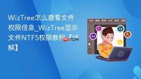WizTree怎么查看文件权限信息_WizTree显示文件NTFS权限教程【详解】