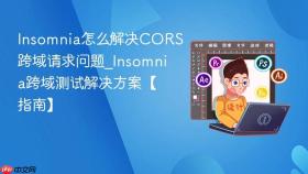 Insomnia怎么解决CORS跨域请求问题_Insomnia跨域测试解决方案【指南】