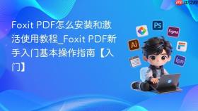 Foxit PDF怎么安装和激活使用教程_Foxit PDF新手入门基本操作指南【入门】