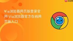 Via浏览器网页版登录官网 Via浏览器官方在线网页版入口