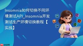 insomnia如何切换不同环境测试api_insomnia开发测试生产环境切换教程【实战】