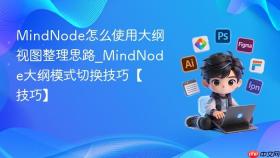 MindNode怎么使用大纲视图整理思路_MindNode大纲模式切换技巧【技巧】