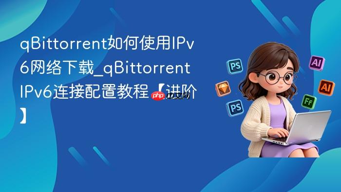 qbittorrent如何使用ipv6网络下载_qbittorrent ipv6连接配置教程【进阶】