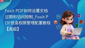 foxit pdf如何设置文档过期和访问控制_foxit pdf信息权限管理配置教程【高级】