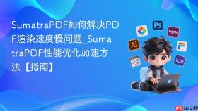 SumatraPDF如何解决PDF渲染速度慢问题_SumatraPDF性能优化加速方法【指南】