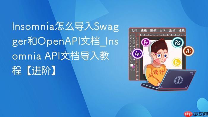 insomnia怎么导入swagger和openapi文档_insomnia api文档导入教程【进阶】