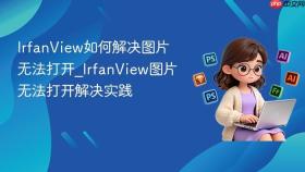 IrfanView如何解决图片无法打开_IrfanView图片无法打开解决实践