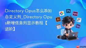 directory opus怎么添加自定义列_directory opus新增信息列显示教程【进阶】