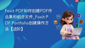 Foxit PDF如何创建PDF作品集和组合文件_Foxit PDF Portfolio创建操作方法【进阶】
