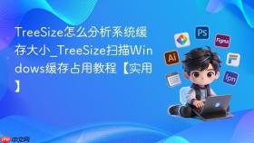 treesize怎么分析系统缓存大小_treesize扫描windows缓存占用教程【实用】